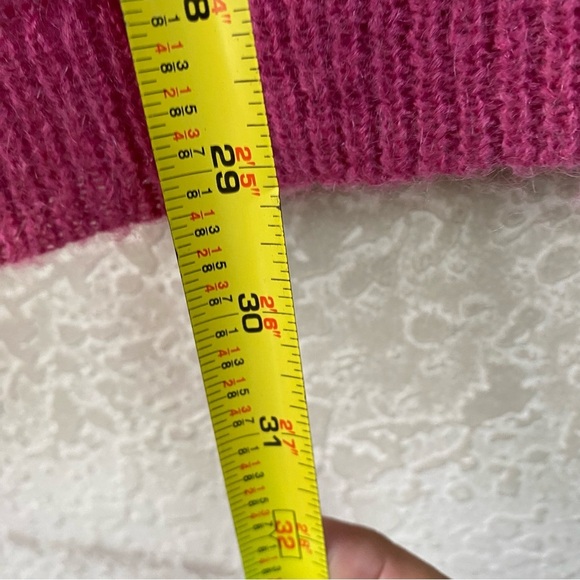 Boden Pink Mohair Wool Button Down
V Neck Cardigan Super Soft Size SZ 12 - Picture 5 of 10